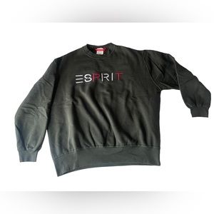 Vintage 1990s Esprit crewneck green sweater